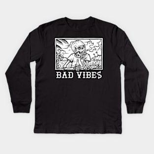 Bad Vibes Kids Long Sleeve T-Shirt